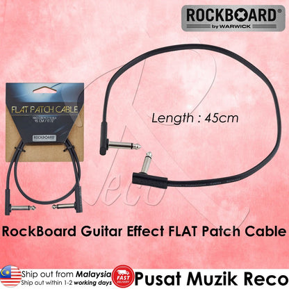 Warwick RockBoard Flat Patch Cable (5 cm / 10 cm / 20 cm / 30 cm / 45 cm / 60 cm)