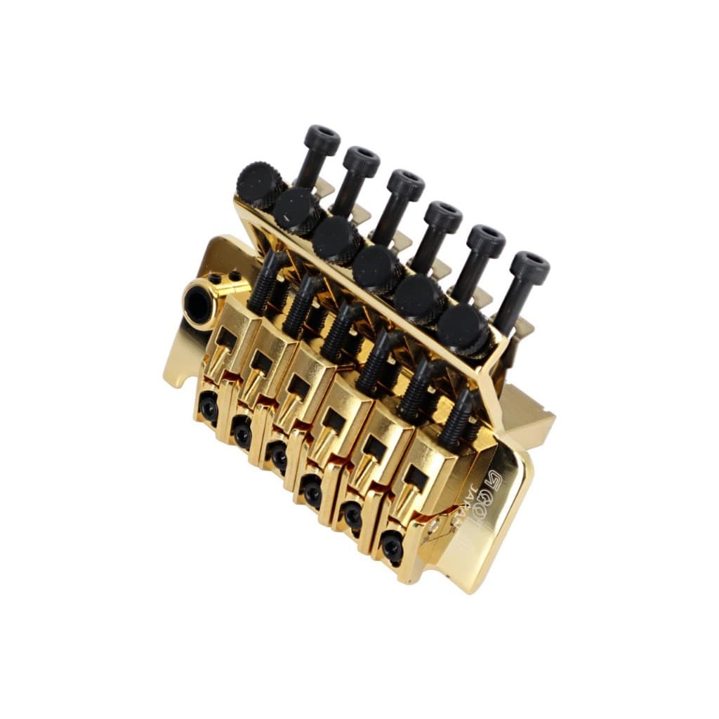 *Gotoh GE1996T Floyd Rose Locking Tremolo Guitar Bridge, Gold - Reco Music Malaysia