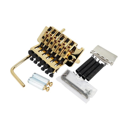 *Gotoh GE1996T Floyd Rose Locking Tremolo Guitar Bridge, Gold - Reco Music Malaysia