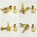 *RM Wilkinson Gold WJN-07 Electric Guitar Machine Head 6 In Line GOLD - Reco Music Malaysia
