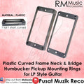 RM 7C-3698 Epiphone Les Paul Humbucker Pickup Ring Set Neck & Bridge Curved