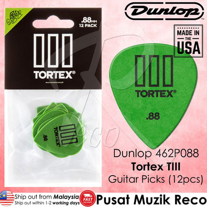 Jim Dunlop 462 Tortex Tiii T3 Guitar Picks – Multiple Thicknesses