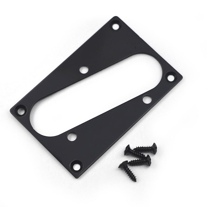 RM RTL7759 Telecaster Pickup Ring Tele Single Coil Pickup Metal Ring Black / Chrome