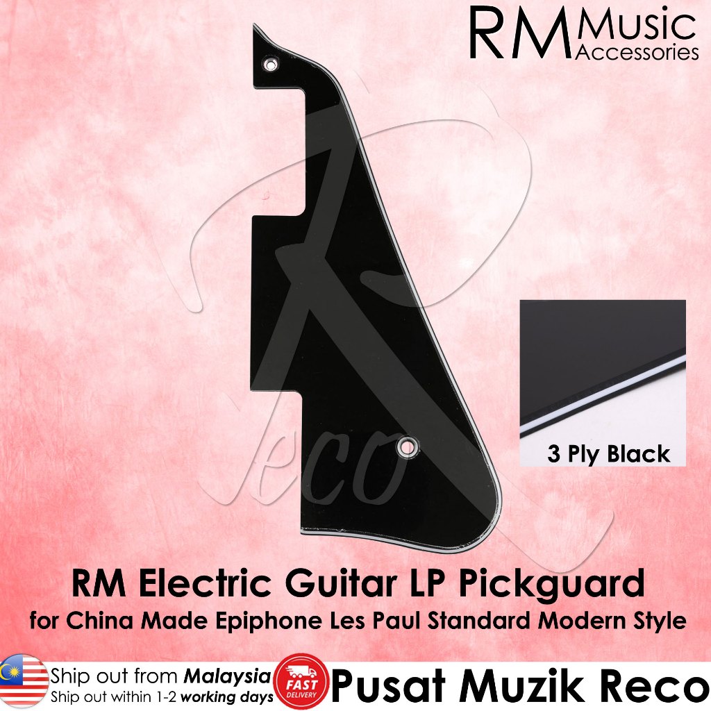 RM LP Electric Guitar Pickguard For China Made Epiphone Les Paul Standard