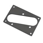 RM RTL7759 Telecaster Pickup Ring Tele Single Coil Pickup Metal Ring Black / Chrome - Reco Music Malaysia