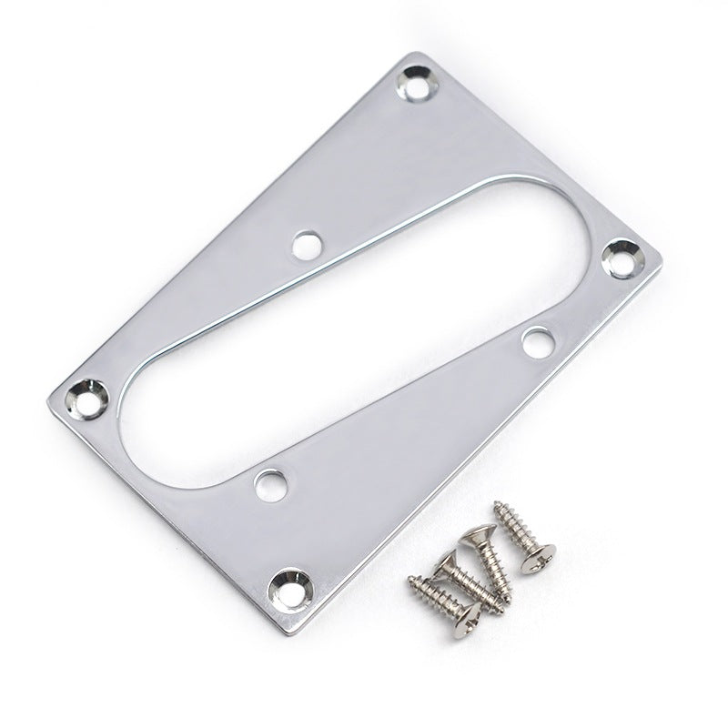 RM RTL7759 Telecaster Pickup Ring Tele Single Coil Pickup Metal Ring Black / Chrome
