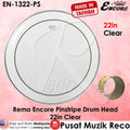 Remo Encore EN-1322-PS Pinstripe Batter Drumhead - 22'' - Clear - Reco Music Malaysia