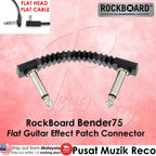 Warwick RockBoard Flat Patch Cable Bender75 Flat Patch Connector