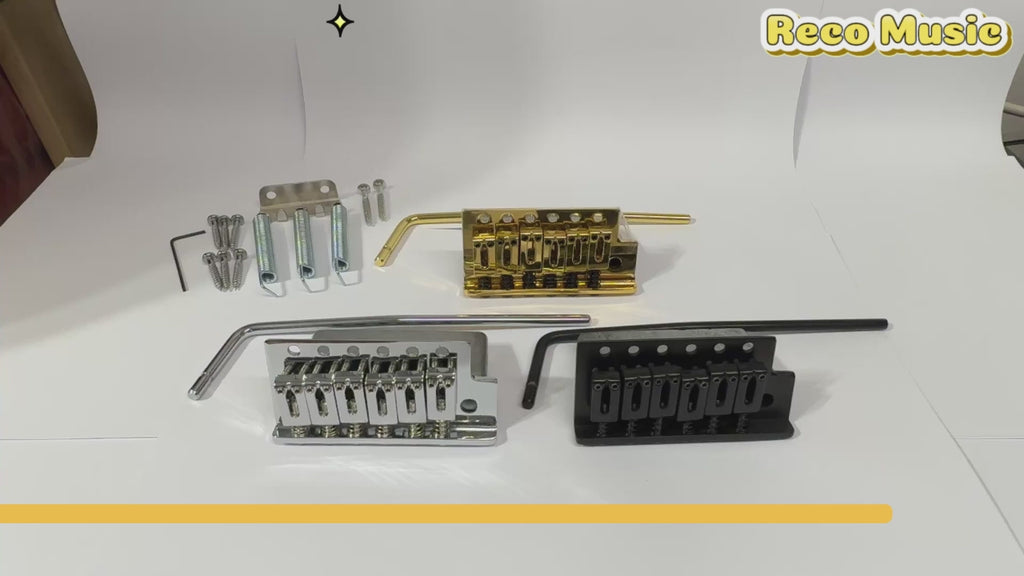 RM RTB80 Electric Guitar THICK BLOCK Tremolo Bridge System Set