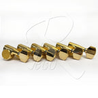 *Gotoh SG381-07-GD L6 6 In-line Guitar Tuners, Gold - Reco Music Malaysia