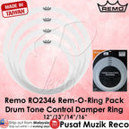 *Remo RO-2346-00 Tone Control Rings - 12", 13", 14", 16" - Reco Music Malaysia 