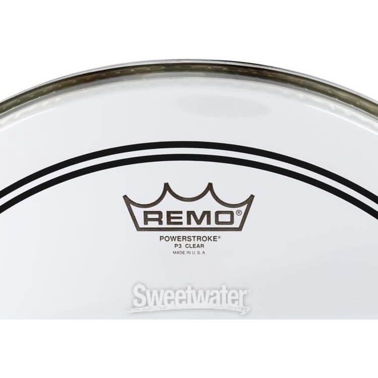 *Remo PS-0310-00 10" Pinstripe Clear Drum Head - Reco Music Malaysia