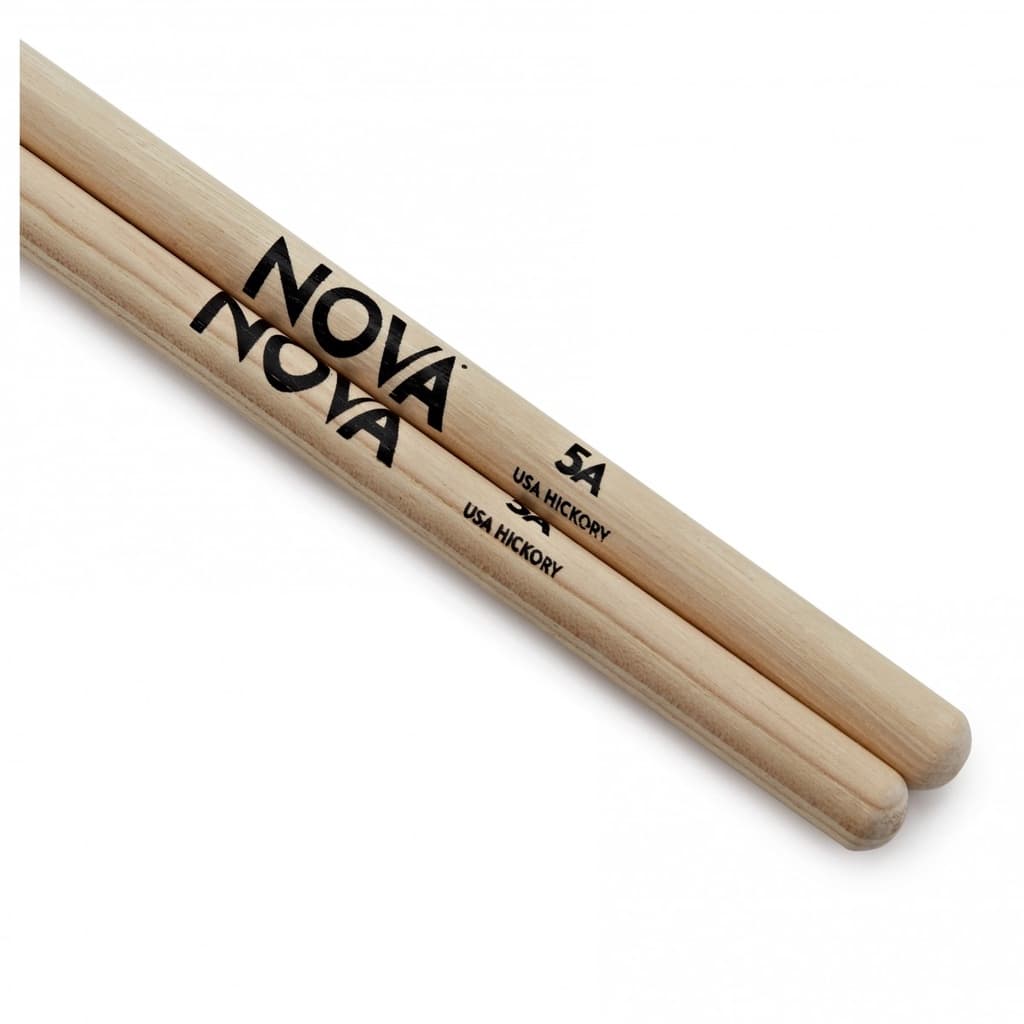 *Vic Firth Nova Series N5A Hickory Wood Tip Drumsticks 5A (Made In USA) - Reco Music Malaysia