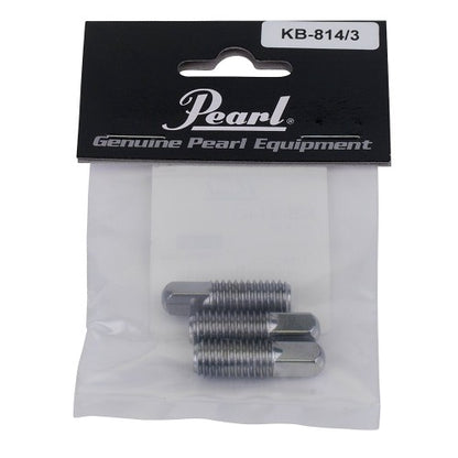 Pearl KB-814/3 3 Pack Of Drum Key Bolt M8x14mm For Beater Holder Link - Reco Music Malaysia