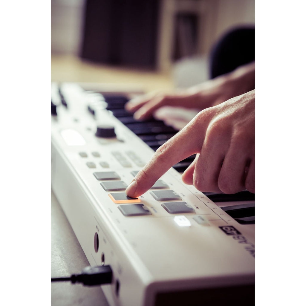 Arturia KeyLab Essential 49 49 key USB Midi White Keyboard Controller- Reco Music Malaysia