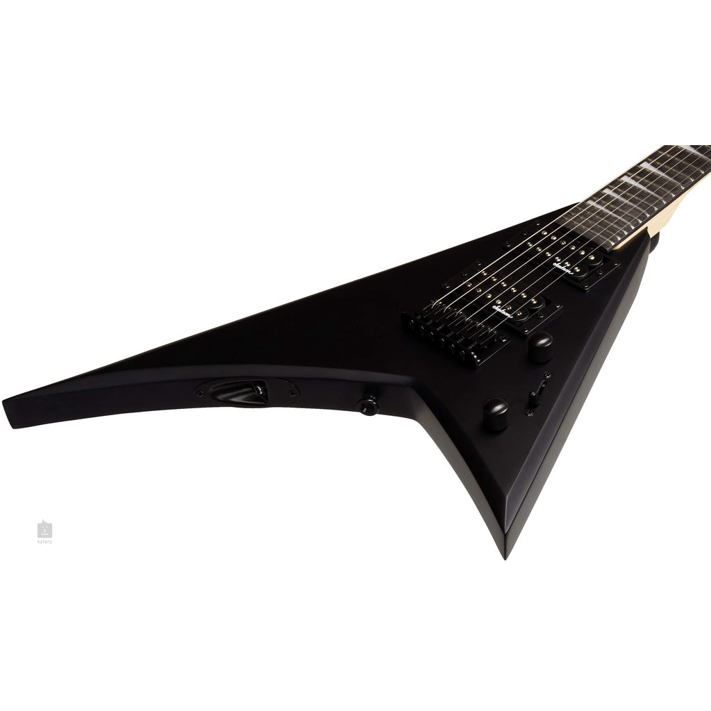 Jackson 2913334568 JS Series RR Minion JS1X Electric Guitar, Amaranth FB, Black Satin - Reco Music Malaysia