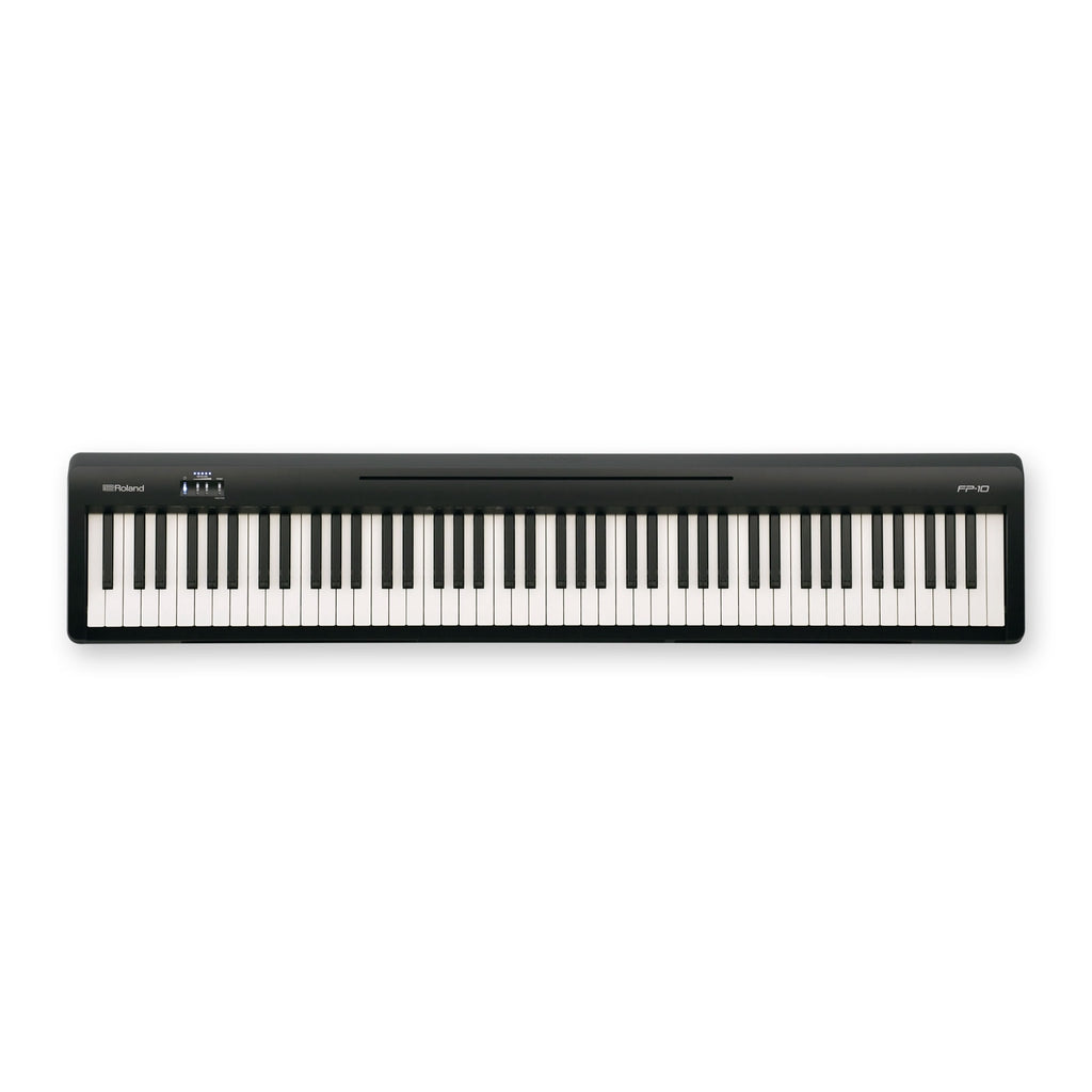 Roland FP-10 FULL SET 88 keys Digital Piano with Bench, Wooden Stand, DP-2 Pedal, Note Stand and Adapter - Reco Music Malaysia