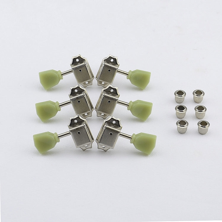 RM GF 0165 NI 3R3L Vintage Deluxe Kluson Style Les Paul SG Electric Guitar Machine Head Tuner SET Nickel - Reco Music Malaysia