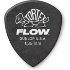 Jim Dunlop 558P135 Tortex Flow Standard 1.35 MM Grey Guitar Picks (12 Pcs/ Pack) - Reco Music Malaysia