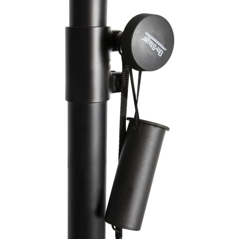 On Stage SS7725B All Steel Speaker Stand (PAIR) - Reco Music Malaysia
