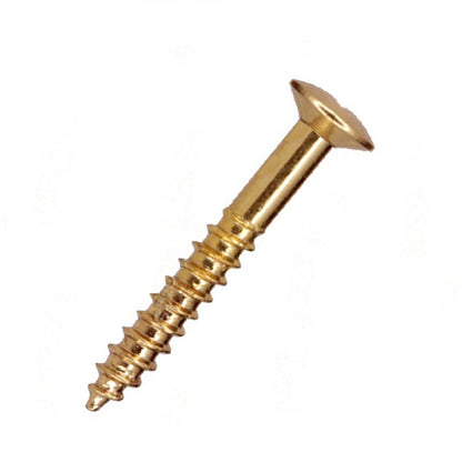 RM GM5524 GD 2.5x18mm Electric Guitar Humbucker Pickup Mounting Ring Screws, Gold - Reco Music Malaysia