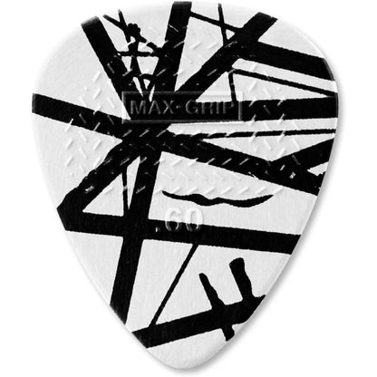 Jim Dunlop EVHP03 Eddie Van Halen VH I Max Grip Nylon Guitar Picks, 0.60mm, 6-Pack - Reco Music Malaysia