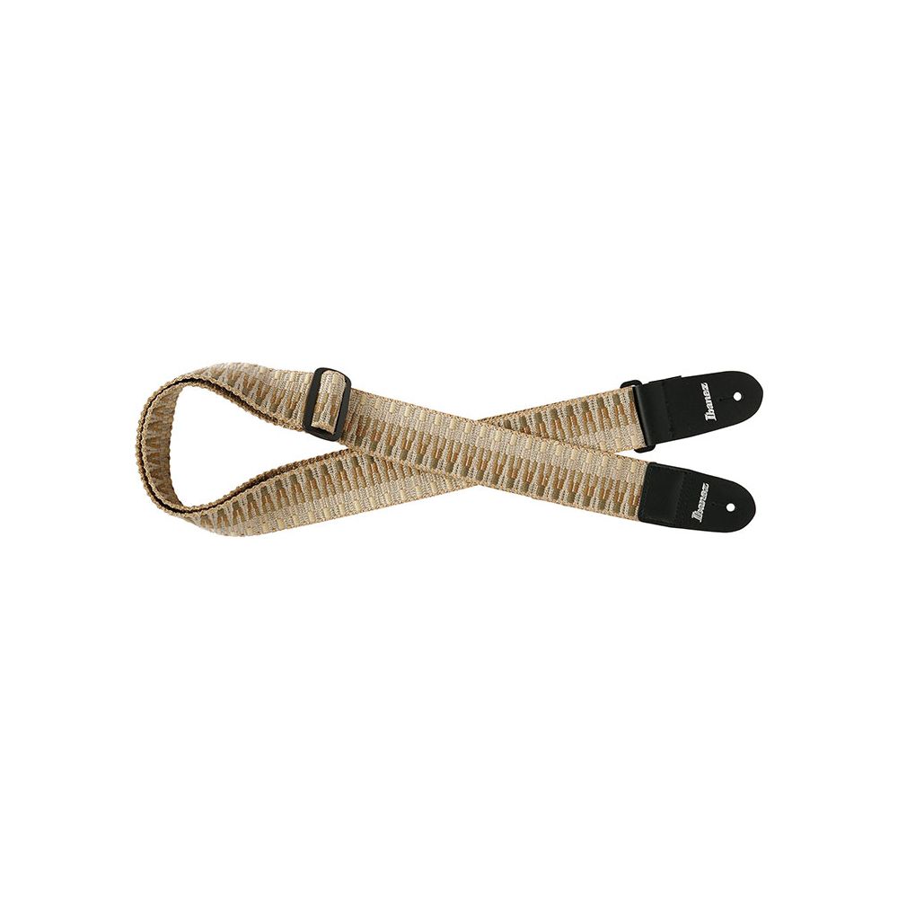 Ibanez GSB50 C4 Braided Guitar Strap Khaki - Reco Music Malaysia