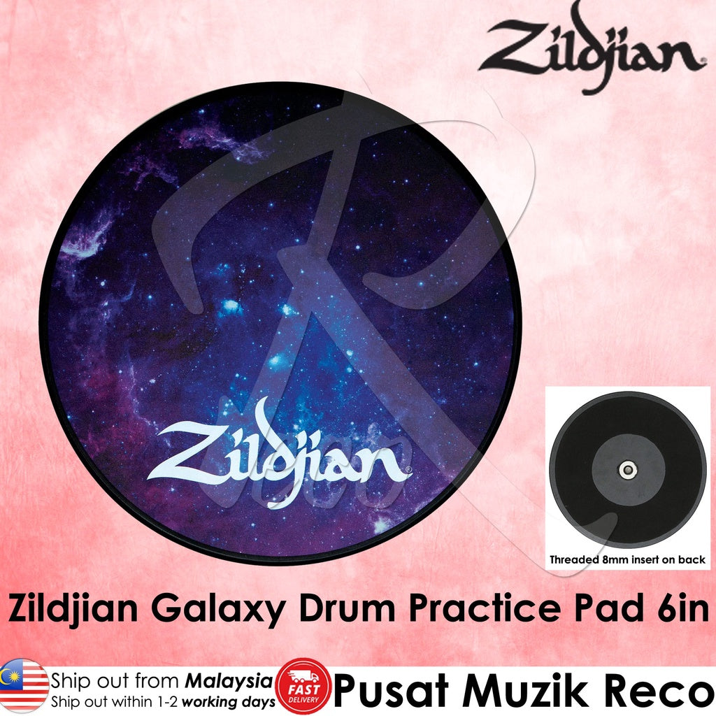 Zildjian ZXPPGAL06 6in Galaxy Practice Pad Drum Practice Pad - Reco Music Malaysia