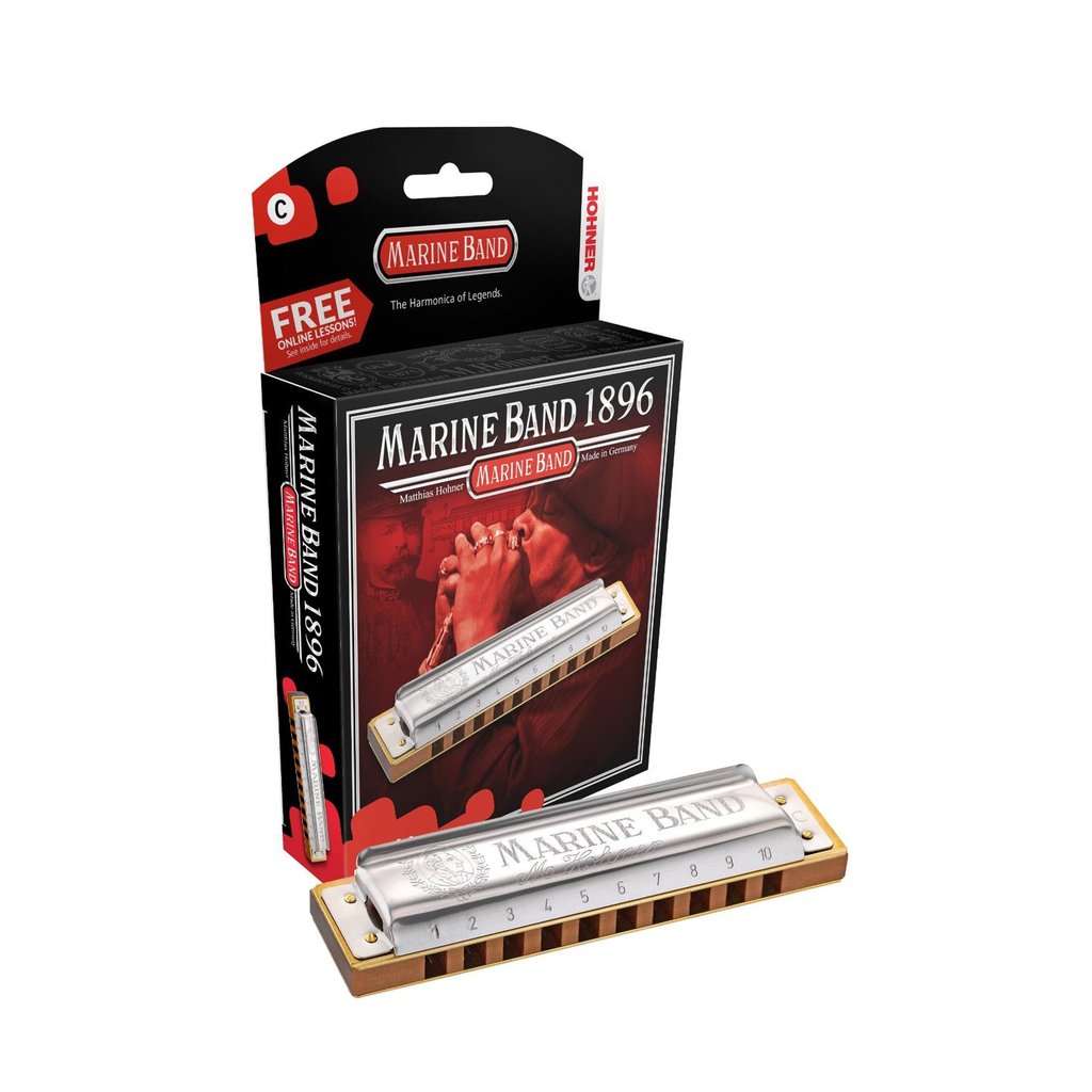 Best Hohner Marine Band Harmonica 10 Holes E Key | Reco Music Malaysia