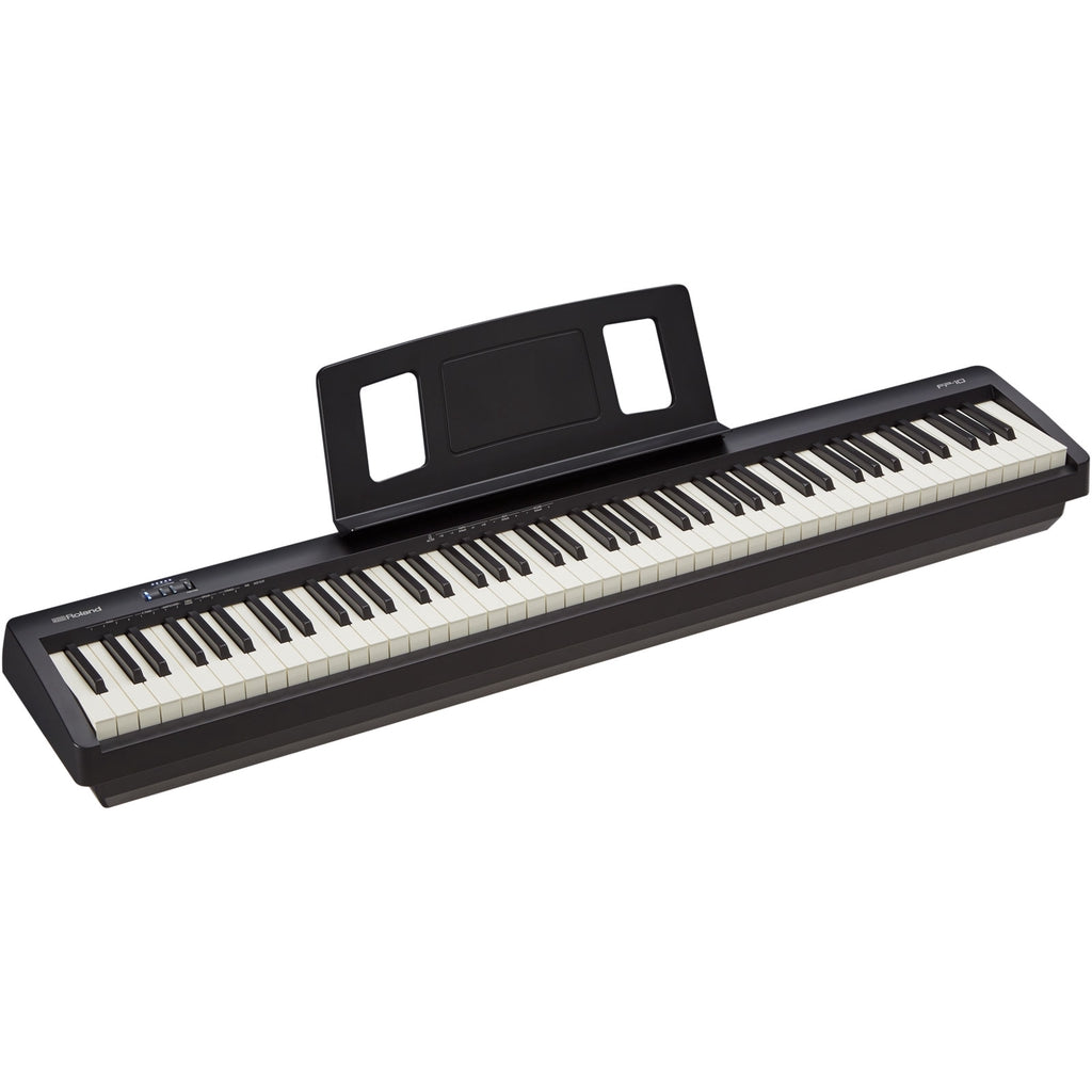 Roland FP-10 FULL SET 88 keys Digital Piano with Bench, Wooden Stand, DP-2 Pedal, Note Stand and Adapter - Reco Music Malaysia