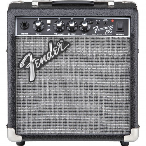 Fender Frontman 10G 10W 1x6 Electric Guitar Combo Amplifier Black | Reco Music Malaysia