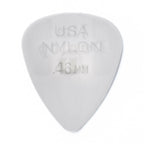 Jim Dunlop 44P046 0.46mm Cream NYLON Standard Guitar Picks Player Pack 12-Pack - Reco Music Malaysia