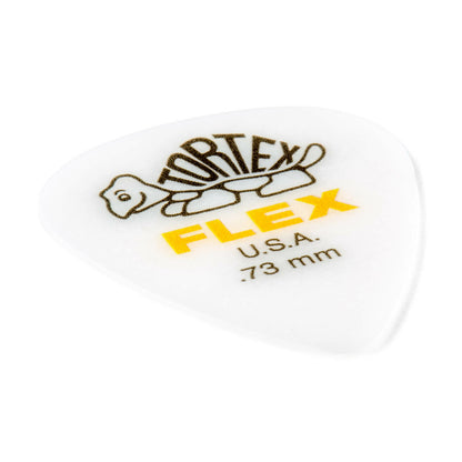 Jim Dunlop 428P073 Tortex Flex Standard 0.73mm Guitar Picks Player Pack - Reco Music Malaysia