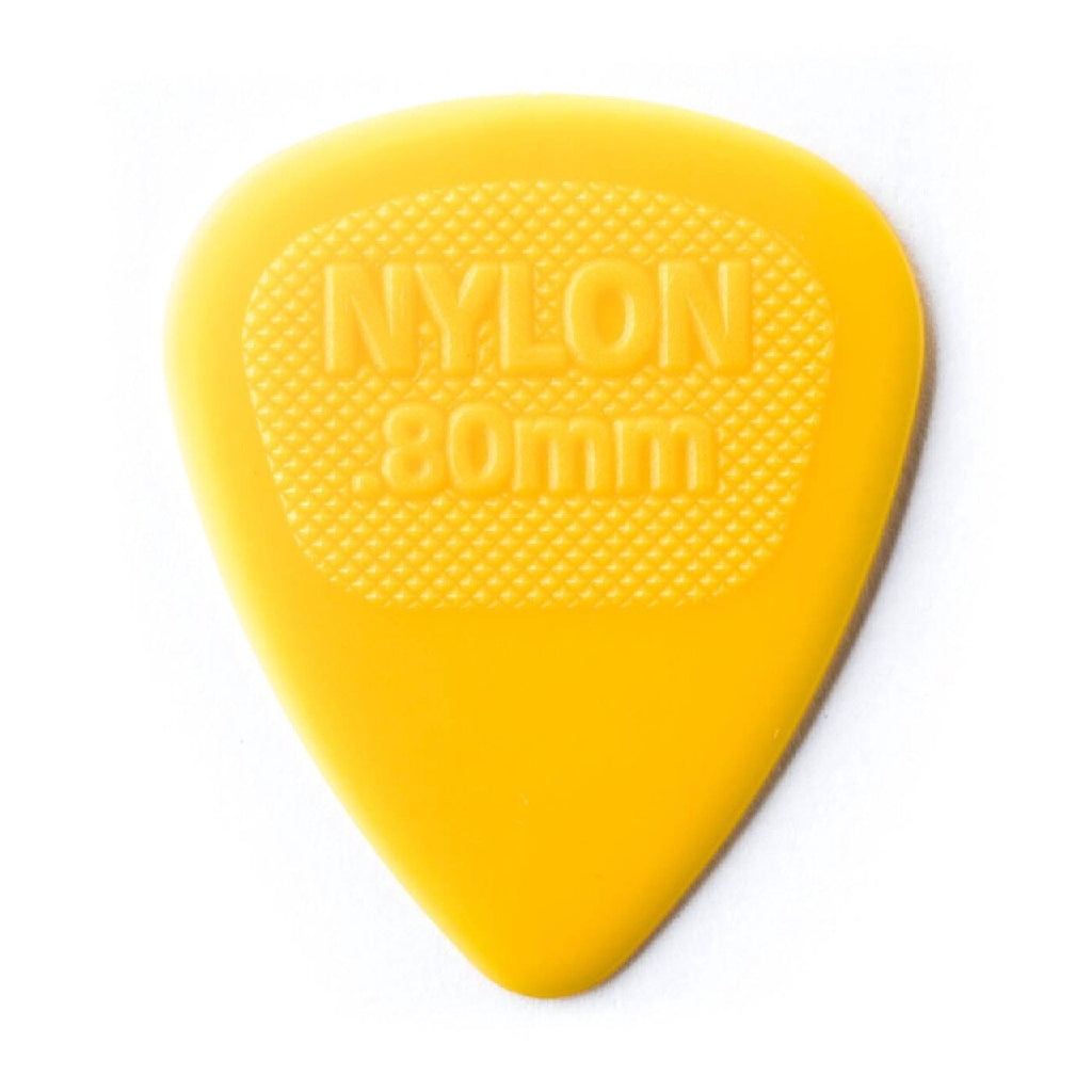 10 x Jim Dunlop Nylon Midi Guitar Pick 0.80mm Yellow Price Malaysia - Reco Music Malaysia