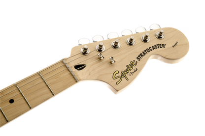 Fender Squier 0321602509 Standard Stratocaster Electric Guitar, Maple Fingerboard, Candy Apple Red - Reco Music Malaysia