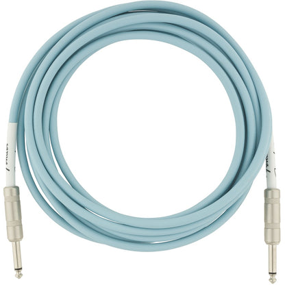 Fender 0990510003 Original Series 1/4 Straight Guitar Cable 10ft, Daphne Blue - Reco Music Malaysia