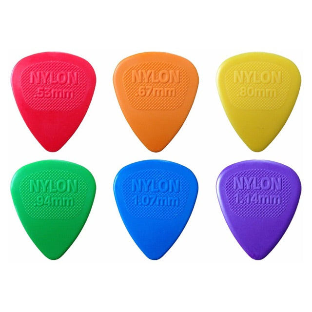 10 x Jim Dunlop Nylon Midi Guitar Pick - Reco Music Malaysia