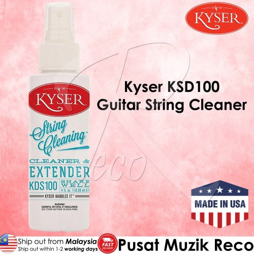 Kyser KDS100 Guitar String Cleaner - Reco Music Malaysia