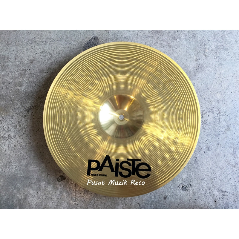 Paiste 101 Brass 14 Inch Crash Cymbal - Reco Music Malaysia