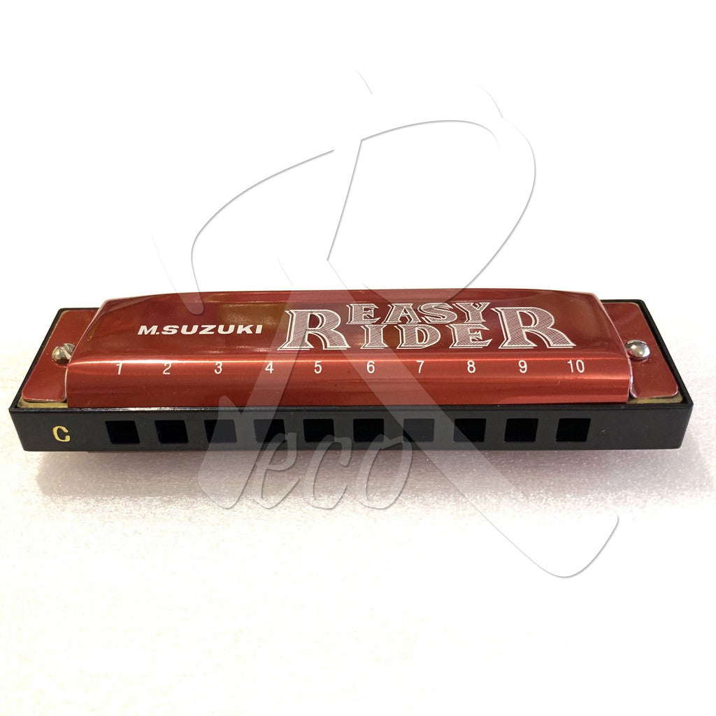 Suzuki EZR-20 Easy Rider Diatonic Harmonica - 10 Holes C Key - Reco Music Malaysia