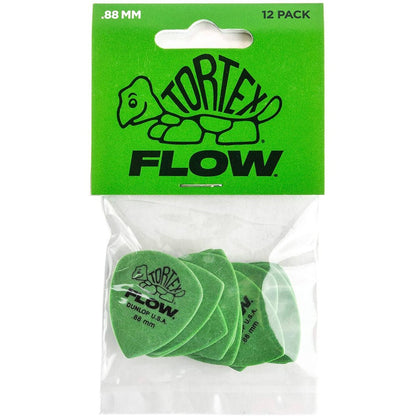 Jim Dunlop 558P.88 Tortex Flow Standard .88mm Guitar Picks, Pack of 12 - Reco Music Malaysia