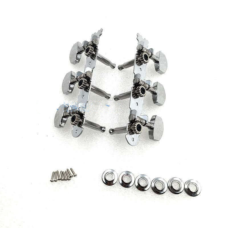 RM RKA20 Kapok Guitar Acoustic Guitar Metal Machine Head Tuning Peg Tuners 3 in Line (3+3) - Reco Music Malaysia