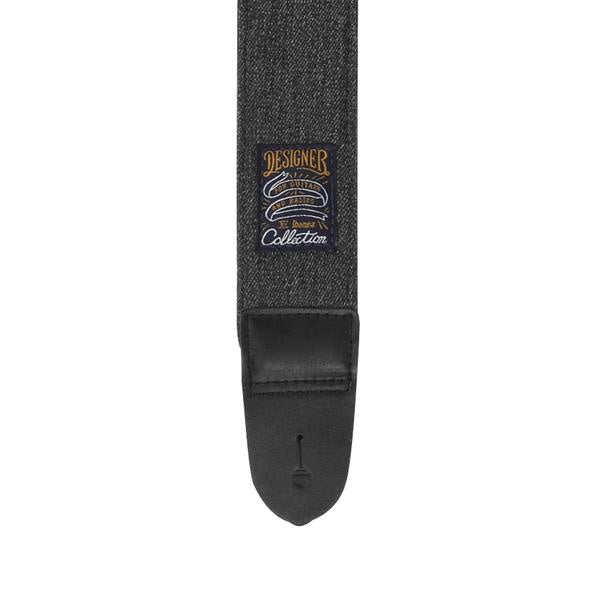 Ibanez DCS50D-BKD Black Denim Designer Collection Guitar Strap - Reco Music Malaysia