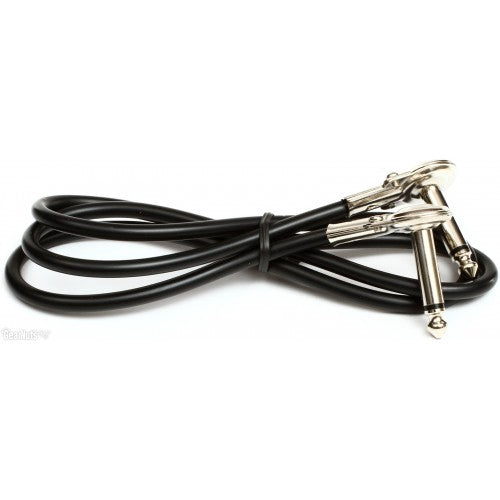 Hosa IRG-103 Low-Profile Right Angle Guitar Pedal Patch Cable FLAT | Reco Music Malaysia