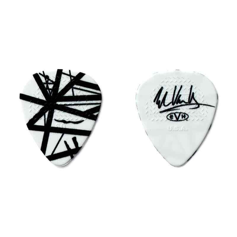 Jim Dunlop EVHP03 Eddie Van Halen VH I Max Grip Nylon Guitar Picks, 0.60mm, 6-Pack - Reco Music Malaysia