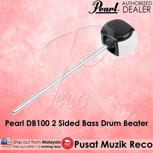 Pearl DB-100 2 Sided Drum Pedal Bass Drum Beater | Reco Music Malaysia