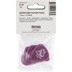 Jim Dunlop 417P071 Gator Grip Guitar Picks Pack - .71mm Purple (12-pack) - Reco Music Malaysia