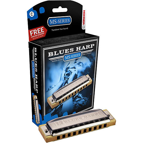 Best Hohner Blues Harp Harmonica 10 Holes A Key | Reco Music Malaysia