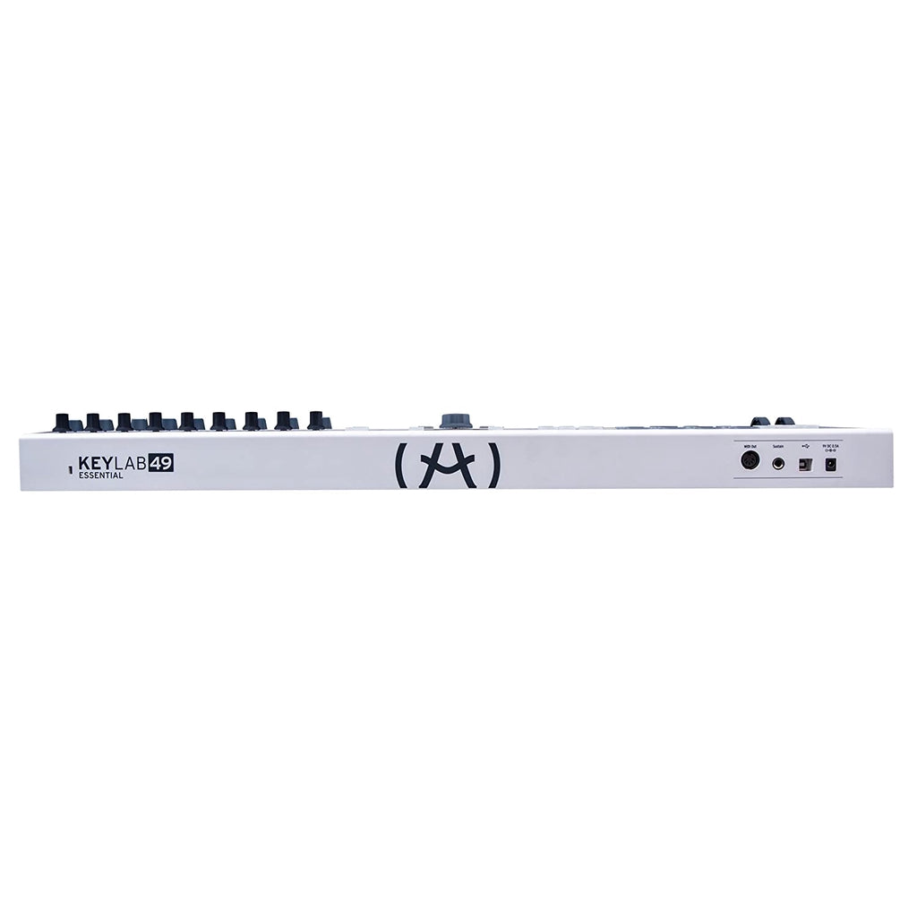 Arturia KeyLab Essential 49 49 key USB Midi White Keyboard Controller- Reco Music Malaysia