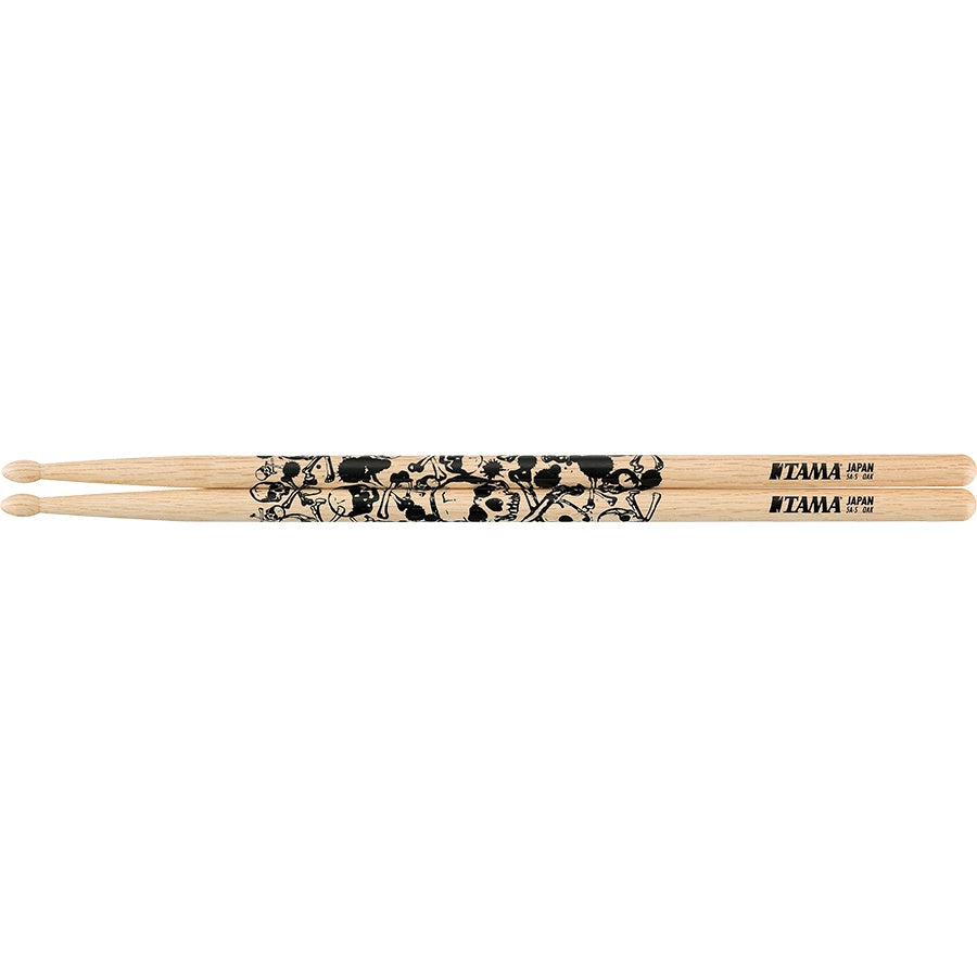 Tama 5A-S Sticks Of Doom Rhythmic Fire Oak 5A Drumsticks - Reco Music Malaysia